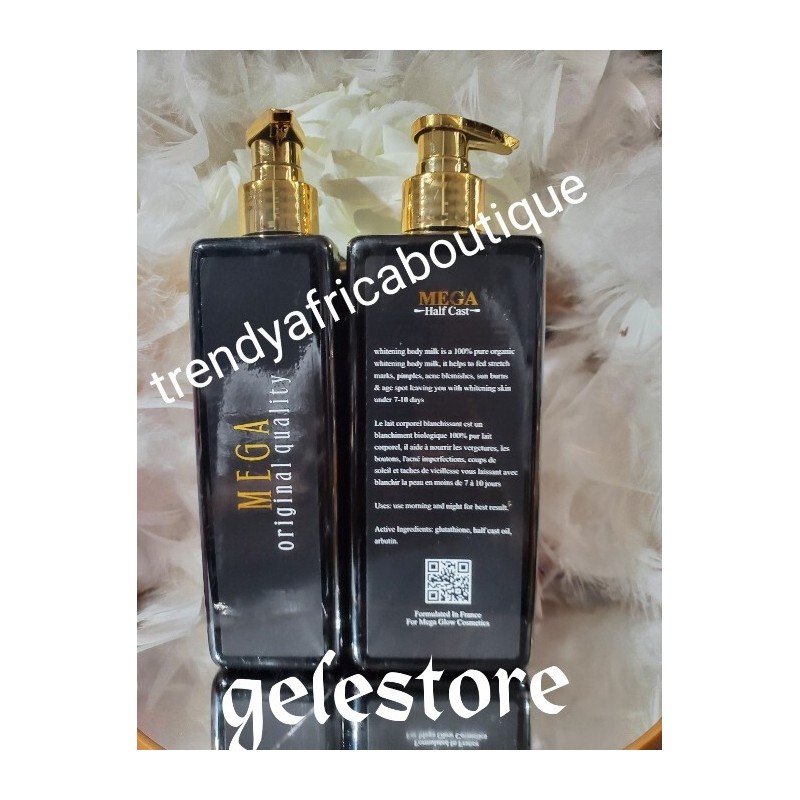 mega glow X 1 Mega Half-C Whitening Body Milk. 💯