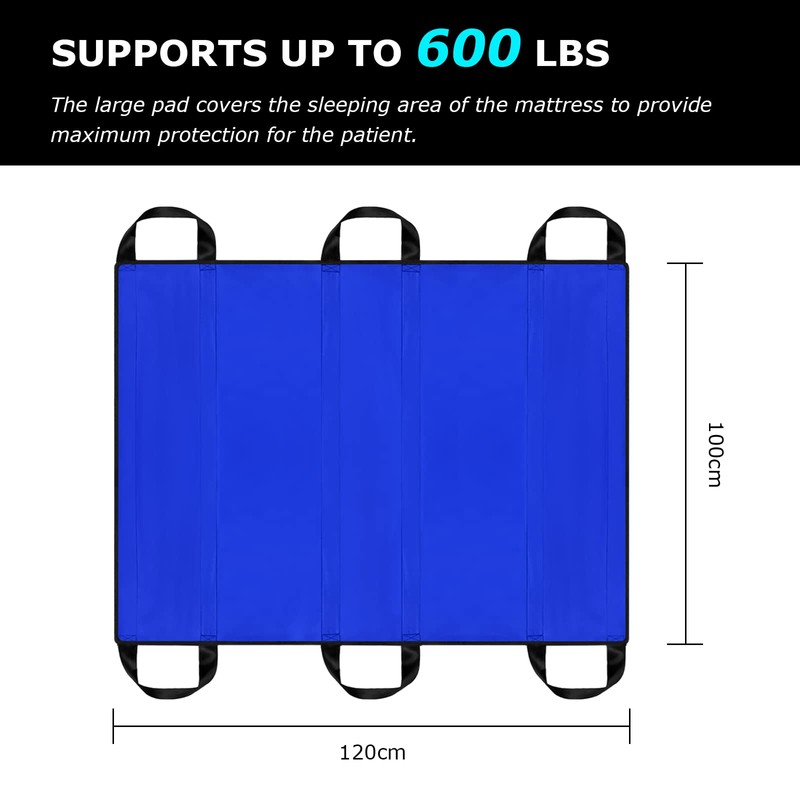 [LOSCHEN] Positioning Bed Pad with Handles,Patient Transfer Board with Handles,Suitable