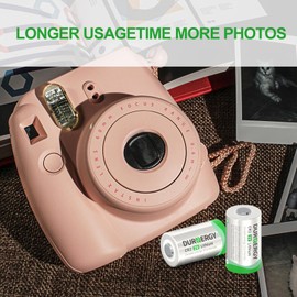 DURNERGY CR2 Battery, CR2 3v Lithium Battery, 10 Pack CR2 Batteries for Rangefinder Battery, CR15h270