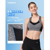 Yvette Sports Bra, No-bounce, Firm Support, Hook-and-Eye Back Closure, Y-Back,