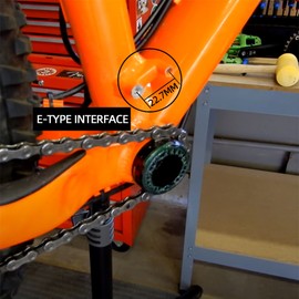 Mountain Bike Chain Guide Aluminium Alloy Direct Mount E-Type Chain Guard for 26T to 36T Single 1X System