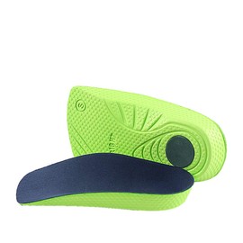 Arch Support 3/4 plantilla ortopédica de arco alto insertos para fascitis plantar pies planos dolor de espolón, Azul, XL US men 11-12