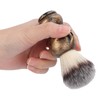 Men's Shaving Brush with Creative Skeleton Shape Handle Facial Beard