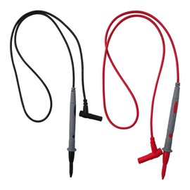 Multimeter Test Leads for Fluke Meter Electrical Alligator Clip Probes Widely Used for Measuring Current, Voltage, and Resistance, Continuity, Transistor, Diode Testing