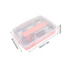 Lunch Box with Lid 5 Compartments Heat Preservation Stainless Steel