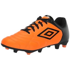 Umbro Boy's Classico XI FG Jr. Soccer Cleat, Orange/Black/White, 5.5 Little Kid