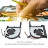 2pcs Laptop CPU GPU Cooling Fan 4 Pin Silent Efficient