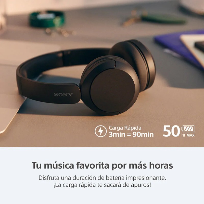 Audífonos Inalámbricos Sony Wh-ch520 Negro