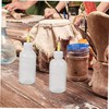 Mobestech 12pcs Glue Applicator Bottles Squeeze Bottles for Crafts Glue