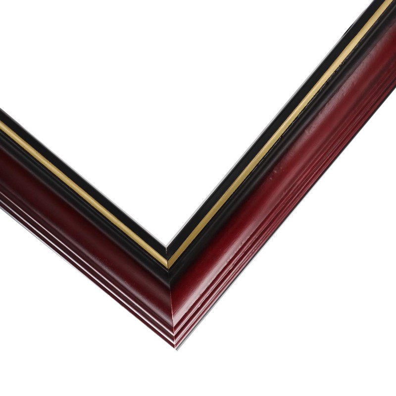 GraduationMall A4 Certificate Frame Document Diploma Picture Holder Wooden Plexilass