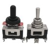 mxuteuk 3pcs Heavy Duty Rocker Toggle Switch 20A 125V SPDT