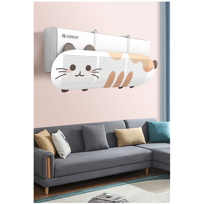 Moecat Life Air Conditioner Wind Shield Cover, Wall-mounted, Air Conditioner,