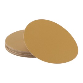 A ABSOPRO Sanding Discs 8 Inch 400 Grit Round Hook and Loop Sandpaper Aluminum Oxide Yellow 25 Pcs