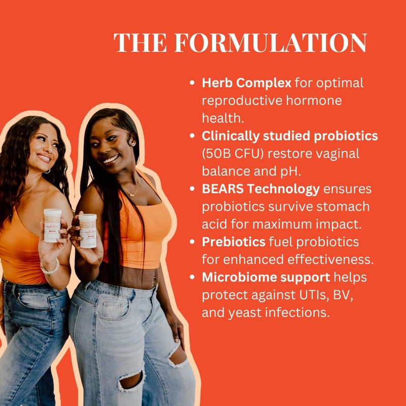 with Harmony Pre/Probiotic with Vaginal and Hormonal Support