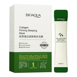 Mascarilla Facial Reafirmante Con Colageno Nocturna Bioaqua