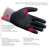 6 pairs of work gloves with nubs, guard 5, nitrile