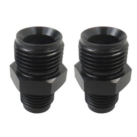 YKISON Upgraded 6AN Power Steering Fittings 5/8-18 and 11/16-18 Inverted Flare for GM Pumps/Rack