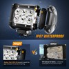 Nilight Nilight Led Pods 18W 1260LM Spot Off Road Driving