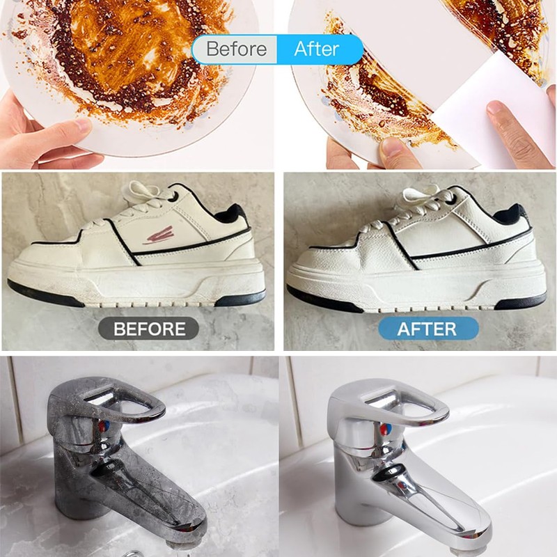 Magic Sponge Eraser Foam Cleaning Sponges 10PCS Multi-Functional Power Scrubber