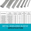 EMI RFI Shielding Wire Loom Metal Tinned Copper Grounding Braided