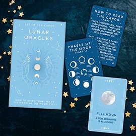 Gift Republic Lunar Oracles - Set of 100 Cards
