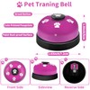 Lcckyeng 3 Pack Dog Doorbells, Pet Training Bells for Outside