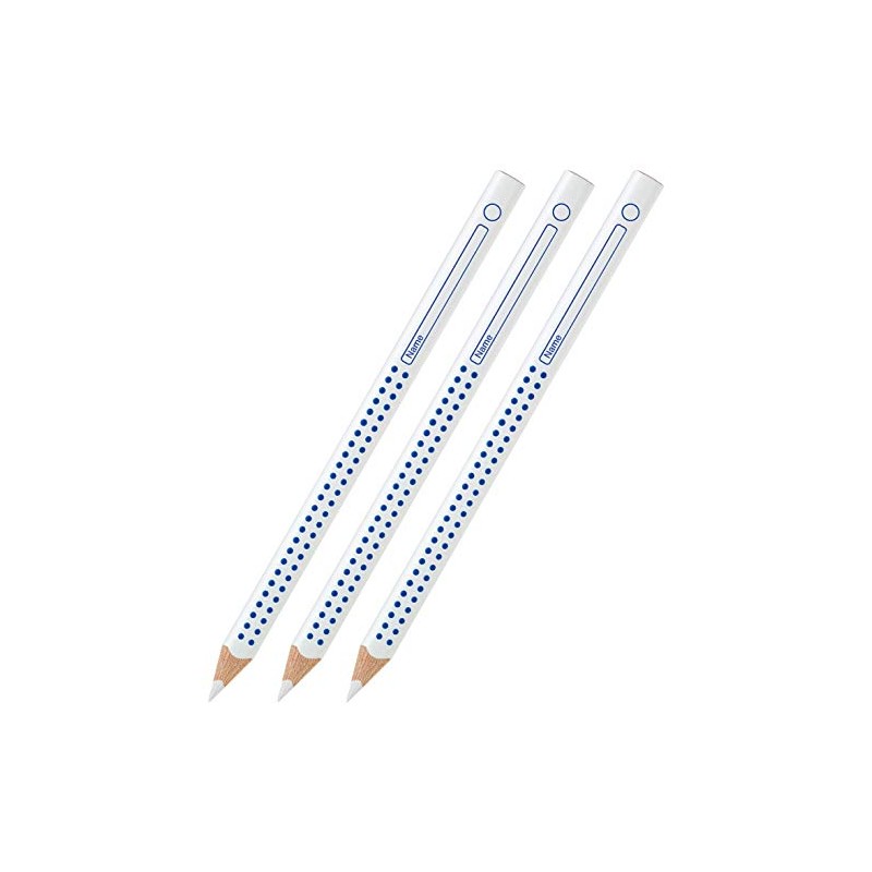 Faber-Castell Jumbo Grip 110801 Colouring Pencils for Notebooks and Blackboards,