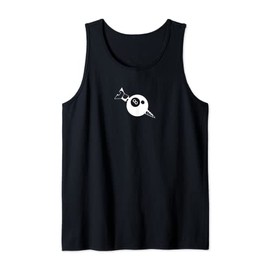 Screwball Screw 8 Ball Pool Screwed Tattoo Style Gutter Punk Tank Top