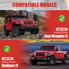 Utiiy - Fundas para Jeep Wrangler JL JLU 4XE/Gladiator JT,