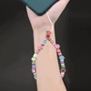 Beaded Phone Strap Y2K Beaded Phone Charms Lanyard Wrist Strap,8