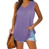 XIEERDUO Tank Top for Women Loose Fit V Neck Basic