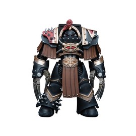 JOYTOY Warhammer 40.000 1/18 Figura de acción Sons of Horus Justaerin Terminator Squad Justaerin con garras de rayos modelo de regalo de cumpleaños