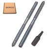 SKIR'CO (10 pcs) Hanger Bolts M6 x 100 mm, Double