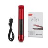 Mini Rechargeable Cordless Hair Curler & Straightener Hair Ironing Device