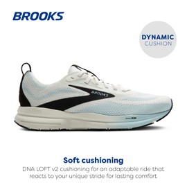 Brooks Men’s Trace 4 Neutral Running Shoe - Grey/Wintersky/Black - 15 Medium