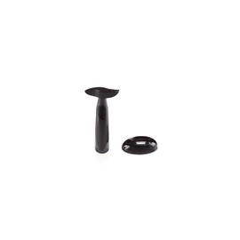 Le Creuset Wine Accessories Corkscrew Gift Set with Corkscrew and Foil Cutter, Table Model GS-200, Black, 59062011007461