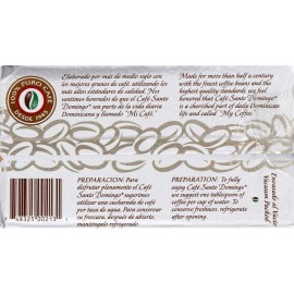 Santo Domingo Cafe Santo Domingo Ground Coffee 10 oz Brick