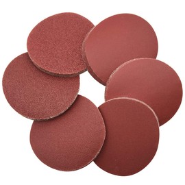 Sipery 60Pcs Sanding Discs 4 inch Aluminum Oxide Hook and Loop Sanding Pads 60/80/120/240/320/600 Grit Flocking Sandpaper