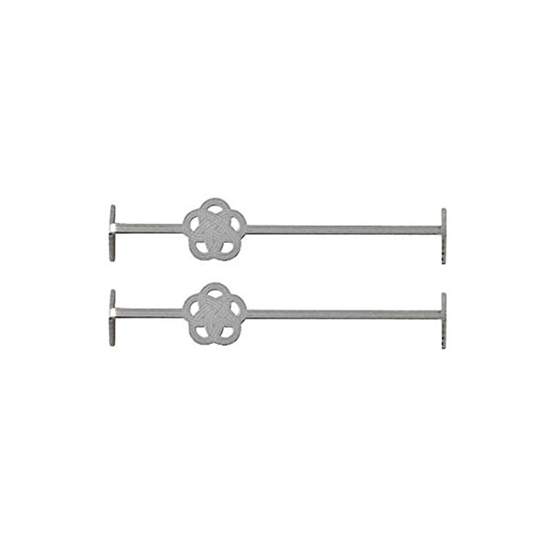 Takakuwa Metal Cutlery Rest Silver Long 2 pcs mizuhiki 408184