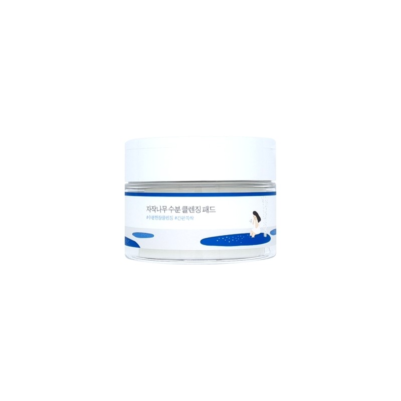 Round Lab Birch Moisture Cleansing Pads (60 sheets) Safe for
