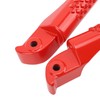 1 Pair Foot Pegs Bracket Kit Aluminium Alloy Motorcycle Foot