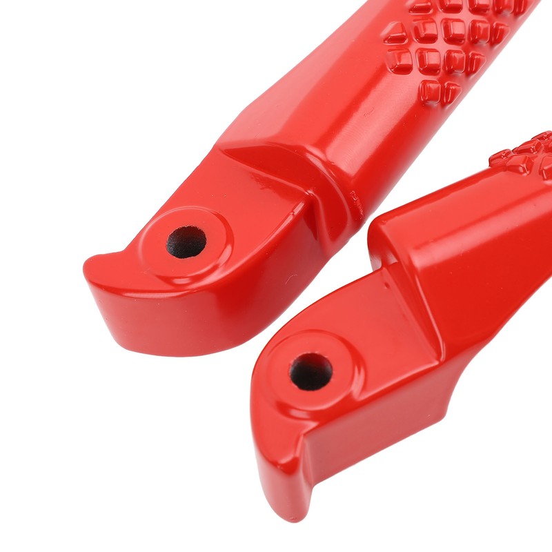 1 Pair Foot Pegs Bracket Kit Aluminium Alloy Motorcycle Foot