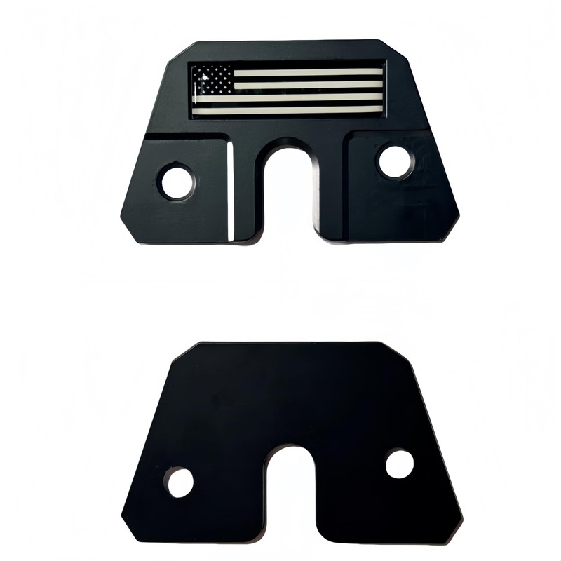Sun Visor Repair Kit Visor Mounting Clips Aluminum Black Sun