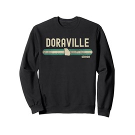 Doraville GA | Georgia | Travel & 80s Style Sweatshirt
