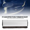 Vinyl Record Brush Aluminum Alloy Anti Static Fine Bristles Audio