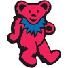 Dancing Bear - Red with Blue Necklace - Bumper Sticker/Decal