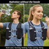 Running Hydration Vest for Women and Men, 8 Pocket, Quick