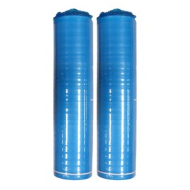 400Sqft AMERIQUE Premium 3 Mm Thick Flooring Underlayment Padding with Tape & Vapor Barrier 3 in 1 Heavy Duty Foam (400SF Total, 200SF/Roll), 400 Sq.'., Royal Blue (Pack of 2)