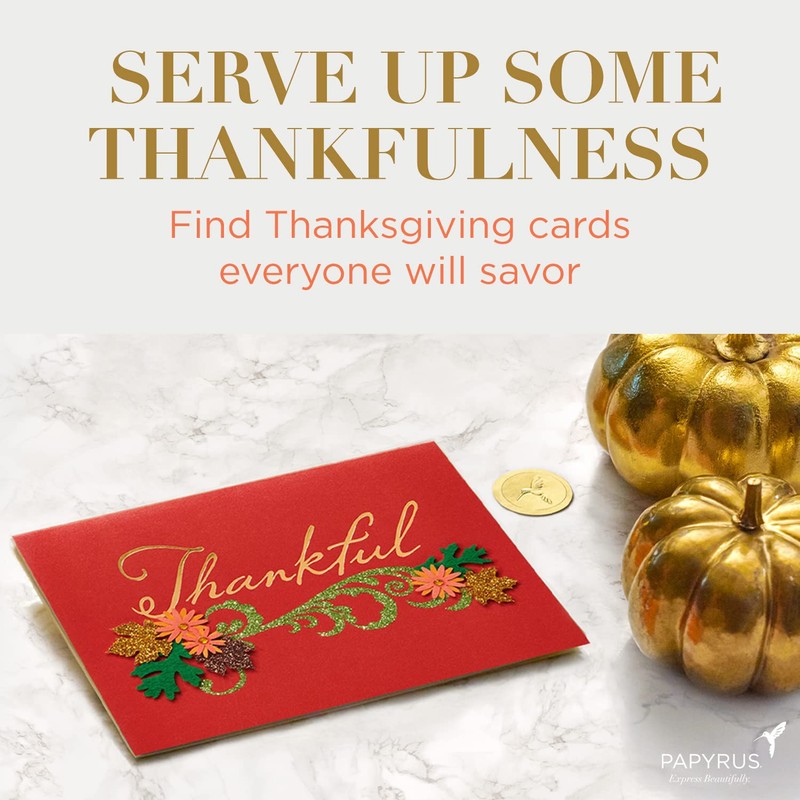 Papyrus Thanksgiving Card (Marvelous Season)