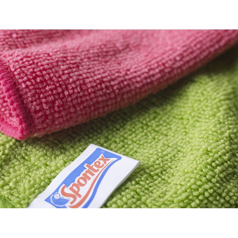 Spontex Microfibre Cloths, Pack of 4